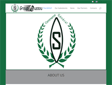 Tablet Screenshot of groupoussou.com